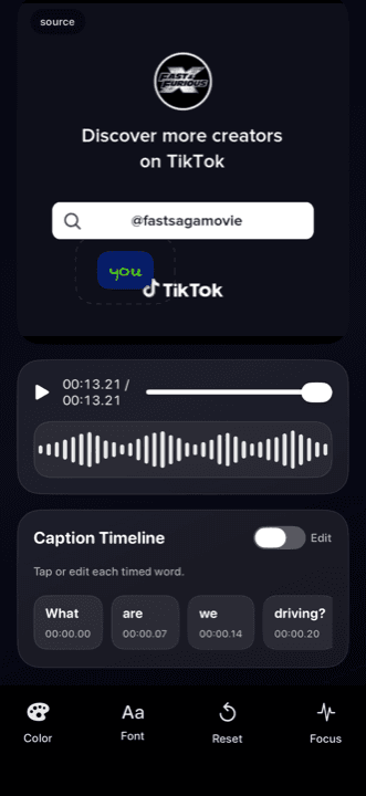 KzSubs Timeline Editor